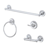 Victorian 4-Piece Bathroom Hardware Set