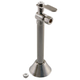 Whitaker 1/2-Inch Sweat x 3/8-Inch O.D. Comp Angle Shut-Off Valve with 5-Inch Extension