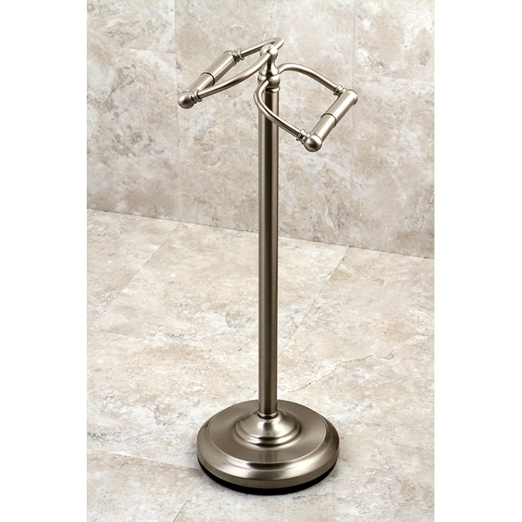 Vintage Freestanding Double Roll Toilet Paper Holder