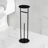 Dessau Freestanding Toilet Paper Holder with Reserve Storage and Top Shelf