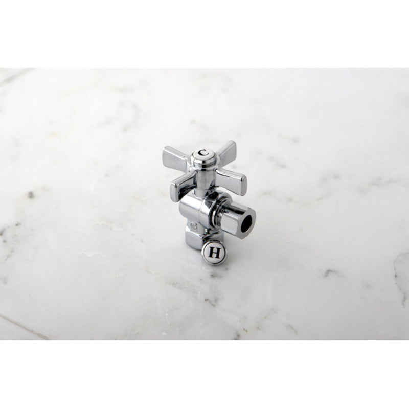 Millennium 3/8-Inch FIP x 3/8-Inch O.D. Comp Quarter-Turn Angle Shut-Off Valve