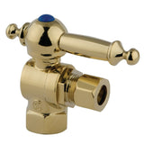 Vintage 3/8-Inch FIP x 3/8-Inch O.D. Comp Quarter-Turn Angle Shut-Off Valve