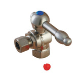 Vintage 3/8-Inch FIP x 3/8-Inch O.D. Comp Quarter-Turn Angle Shut-Off Valve