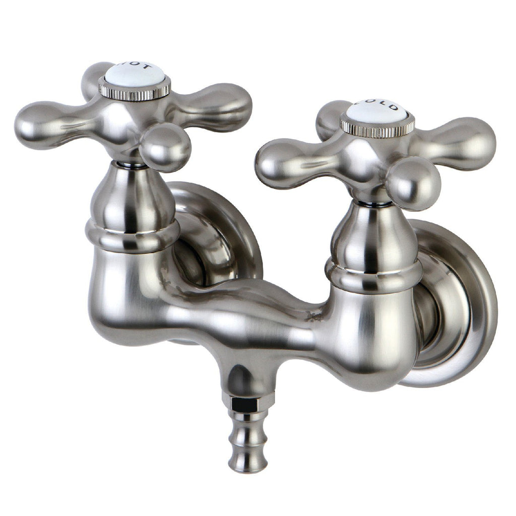 Vintage Two-Handle 2-Hole Tub Wall Mount Tub Faucet