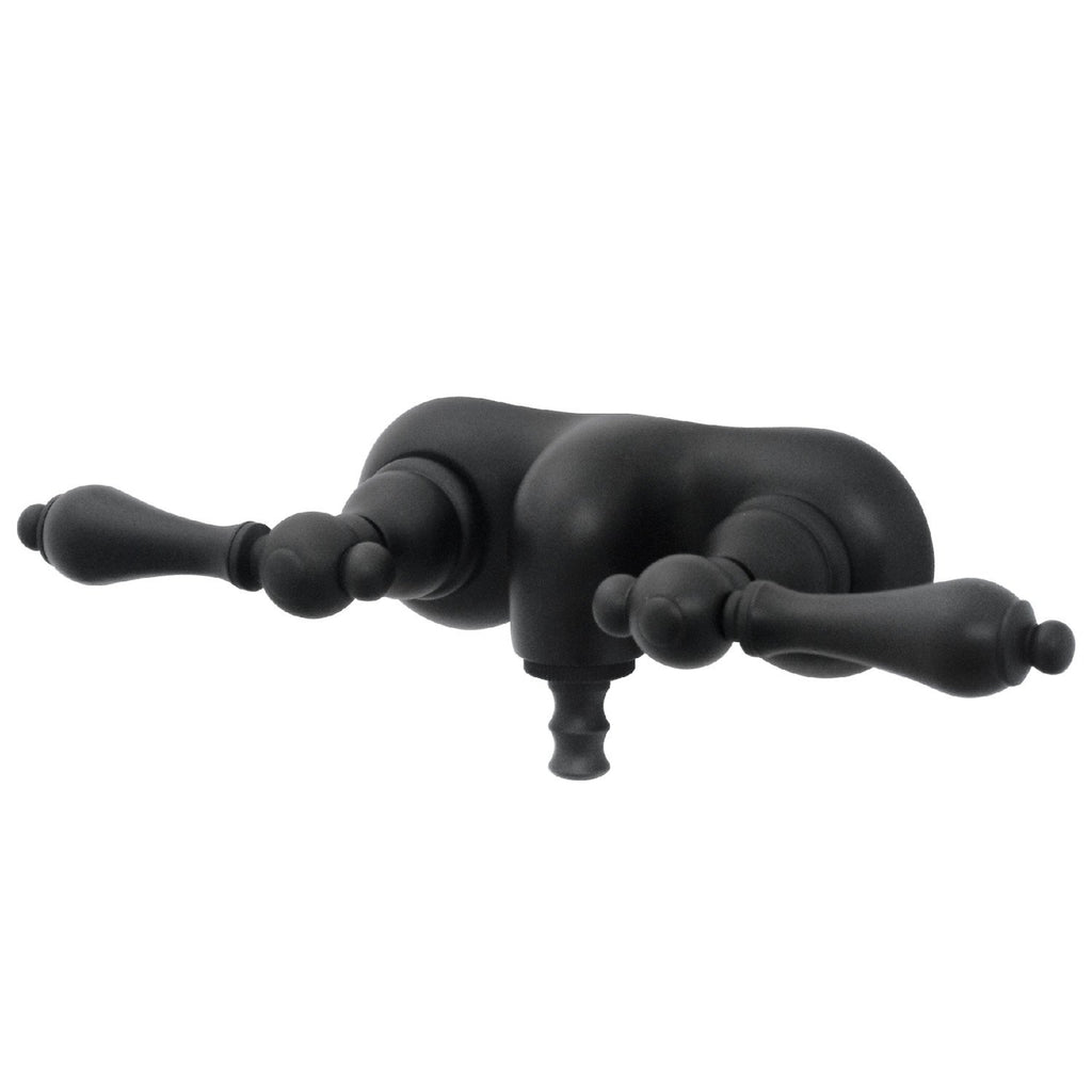 Vintage Two-Handle 2-Hole Tub Wall Mount Clawfoot Tub Faucet