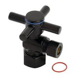 Concord 1/2-Inch FIP x 3/8-Inch O.D. Comp Quarter-Turn Angle Shut-Off Valve