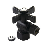 Millennium 1/2-Inch FIP x 3/8-Inch O.D. Comp Quarter-Turn Angle Shut-Off Valve