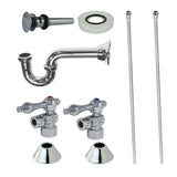 Trimscape Traditional Plumbing Sink Trim Kit with P-Trap and Overflow Drain