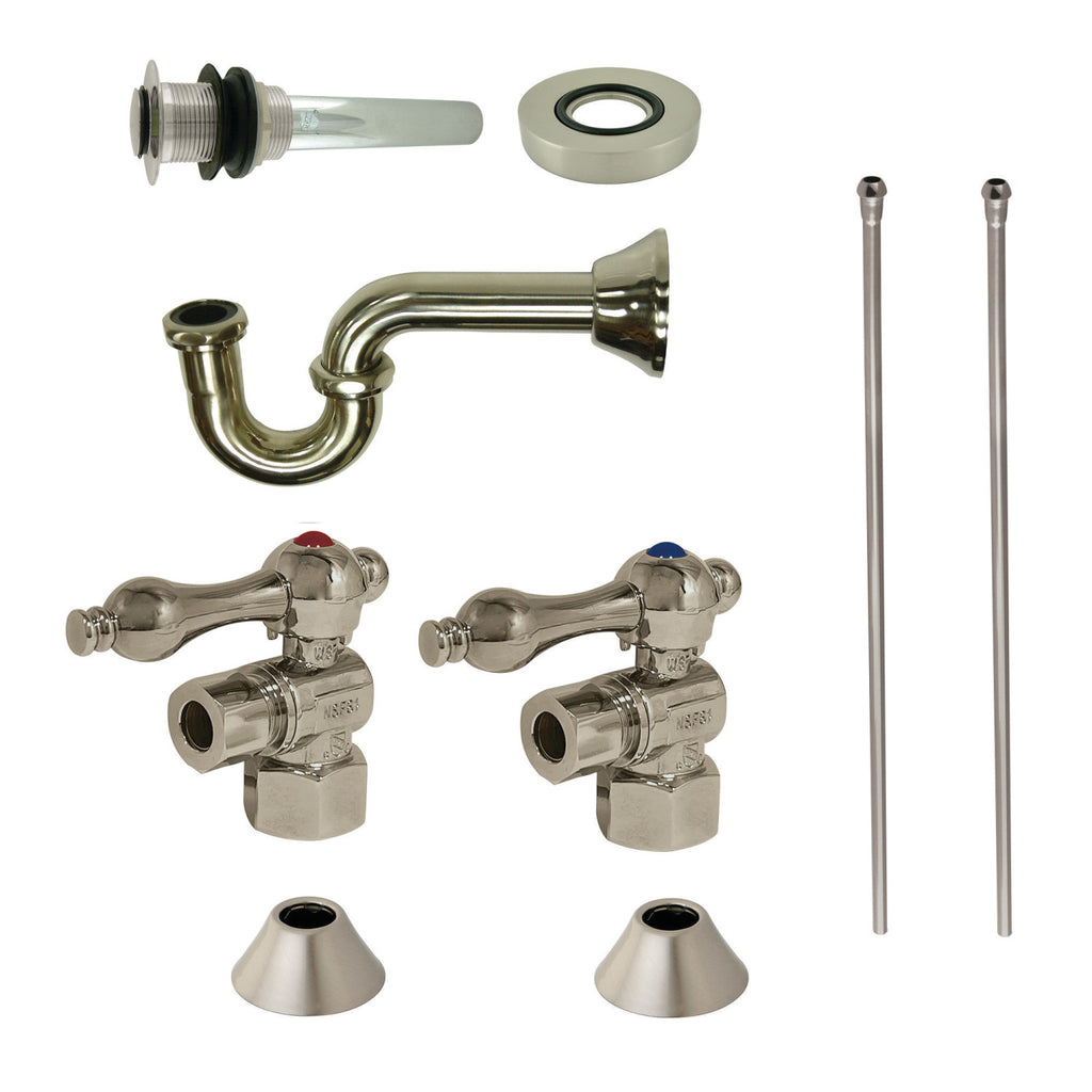 Trimscape Traditional Plumbing Sink Trim Kit with P-Trap and Drain