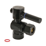 Concord 1/2-Inch Sweat x 3/8-Inch O.D. Comp Angle Shut-Off Valve