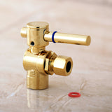 Concord 1/2-Inch Sweat x 3/8-Inch O.D. Comp Angle Shut-Off Valve