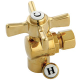 Millennium 1/2-Inch Sweat x 3/8-Inch O.D. Comp Angle Shut-Off Valve