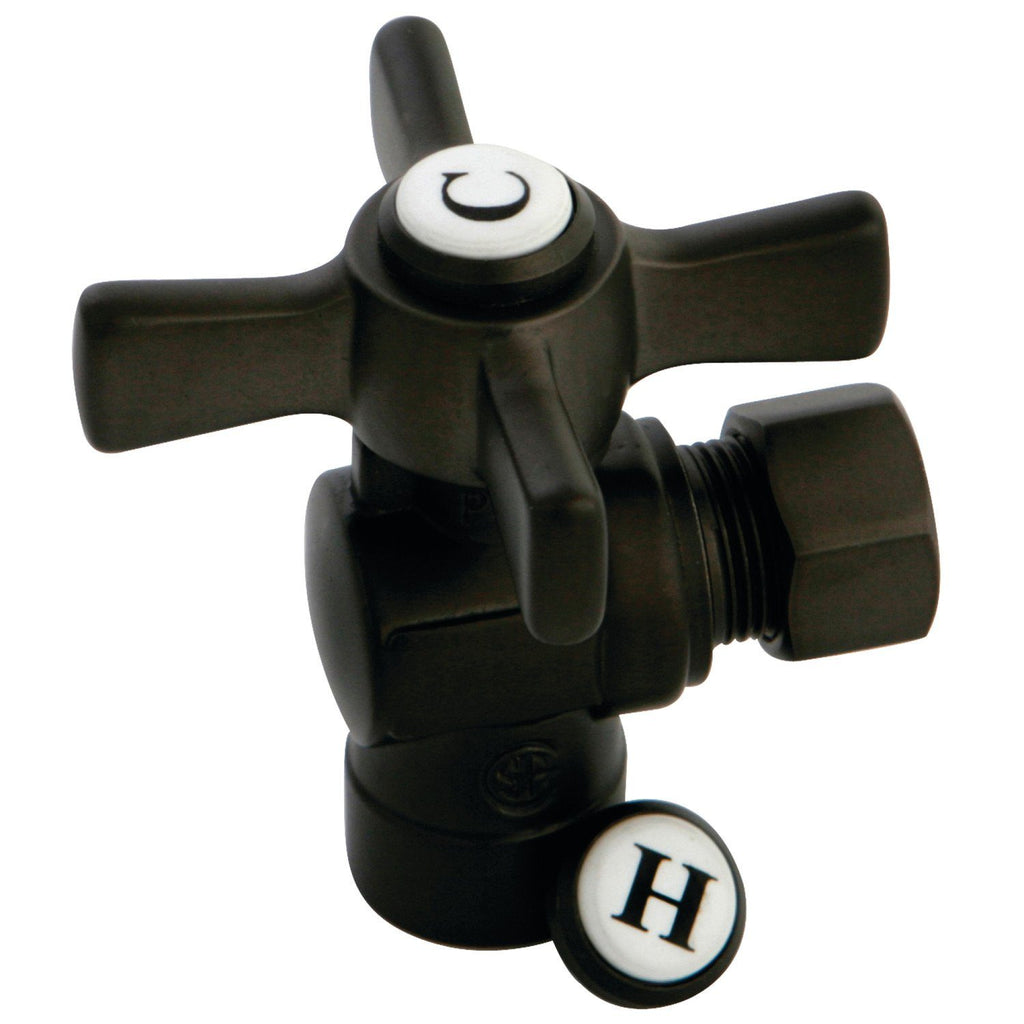 Millennium 1/2-Inch Sweat x 3/8-Inch O.D. Comp Angle Shut-Off Valve