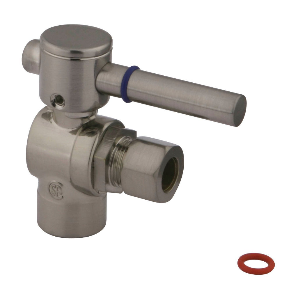 Concord 1/2-Inch Sweat x 3/8-Inch O.D. Comp Angle Shut-Off Valve