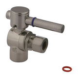 Concord 1/2-Inch Sweat x 3/8-Inch O.D. Comp Angle Shut-Off Valve
