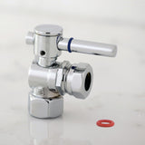 Concord 1/2-Inch FIP x 1/2-Inch or 7/16-Inch Slip Joint Quarter-Turn Angle Shut-Off Valve