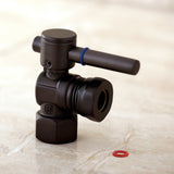 Concord 1/2-Inch FIP x 1/2-Inch or 7/16-Inch Slip Joint Quarter-Turn Angle Shut-Off Valve