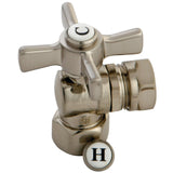 Millennium 1/2-Inch FIP x 1/2-Inch or 7/16-Inch Slip Joint Quarter-Turn Angle Shut-Off Valve