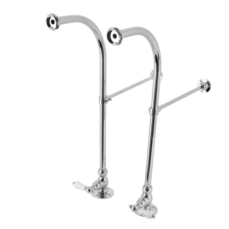 Vintage Rigid Freestand Supplies with Stops and Lever Handles