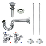 Trimscape Traditional Plumbing Sink Trim Kit with P-Trap and Overflow Drain