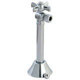 Millennium 1/2-Inch Sweat x 3/8-Inch O.D. Comp Angle Shut-Off Valve with 5-Inch Extension