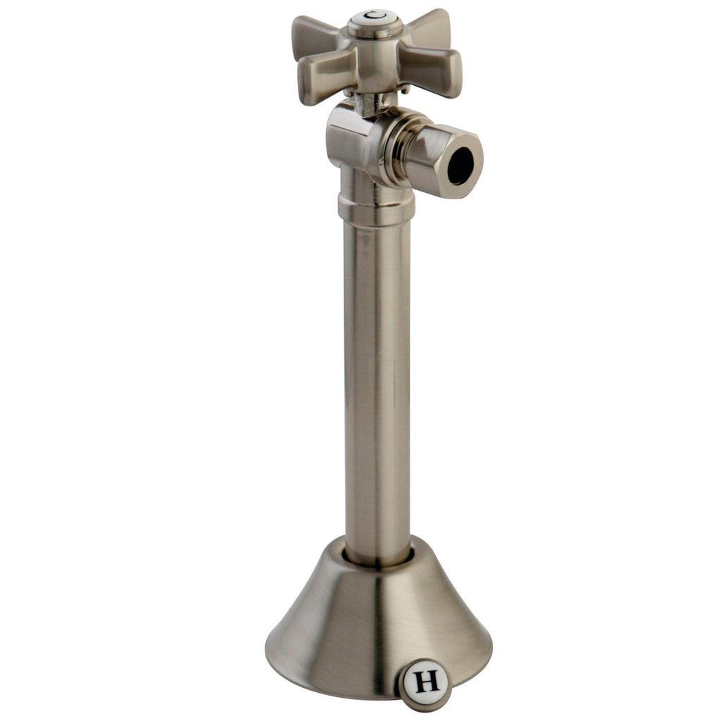 Millennium 1/2-Inch Sweat x 3/8-Inch O.D. Comp Angle Shut-Off Valve with 5-Inch Extension