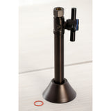 Concord 1/2-Inch Sweat x 3/8-Inch O.D. Comp Straight Shut-Off Valve with 5-Inch Extension