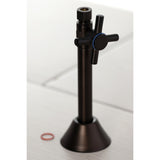 Concord 1/2-Inch Sweat x 3/8-Inch O.D. Comp Straight Shut-Off Valve with 5-Inch Extension
