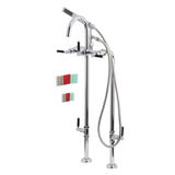 Concord Freestanding Tub Faucet with Supply Line and Stop Valve