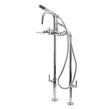 Concord Freestanding Tub Faucet with Supply Line and Stop Valve