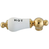 Vintage Porcelain Lever Handle (Hot Side)