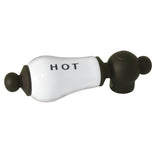 Vintage Porcelain Lever Handle (Hot Side)