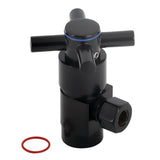 Concord 1/2-Inch IPS X 3/8-Inch OD Comp Hose Thread Quarter-Turn Angle Stop Valve