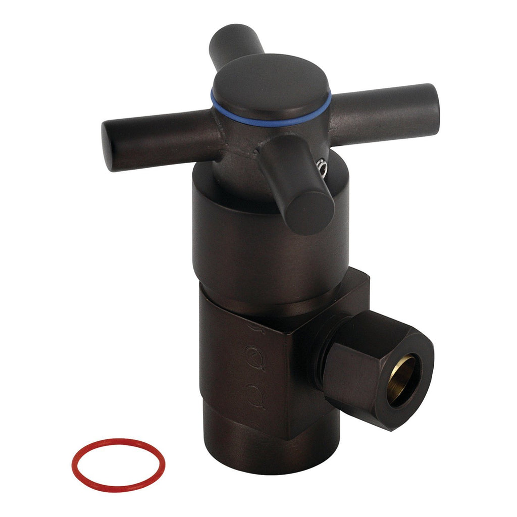 Concord 1/2-Inch FIP x 3/8-Inch O.D. Anti-Seize Deluxe Quarter-Turn Ceramic Hardisc Cartridge Angle Stop