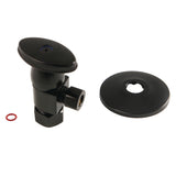 5/8-Inch O.D. Comp x 3/8-Inch O.D. Comp Anti-Seize Deluxe Quarter-Turn Ceramic Hardisc Cartridge Angle Stop with Flange