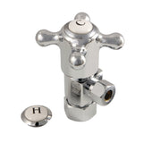Heritage 5/8-Inch O.D. Comp x 3/8-Inch O.D. Comp Anti-Seize Deluxe Quarter-Turn Ceramic Hardisc Cartridge Angle Stop