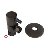 5/8-Inch O.D. Comp x 3/8-Inch O.D. Comp Anti-Seize Deluxe Quarter-Turn Ceramic Hardisc Cartridge Angle Stop with Flange