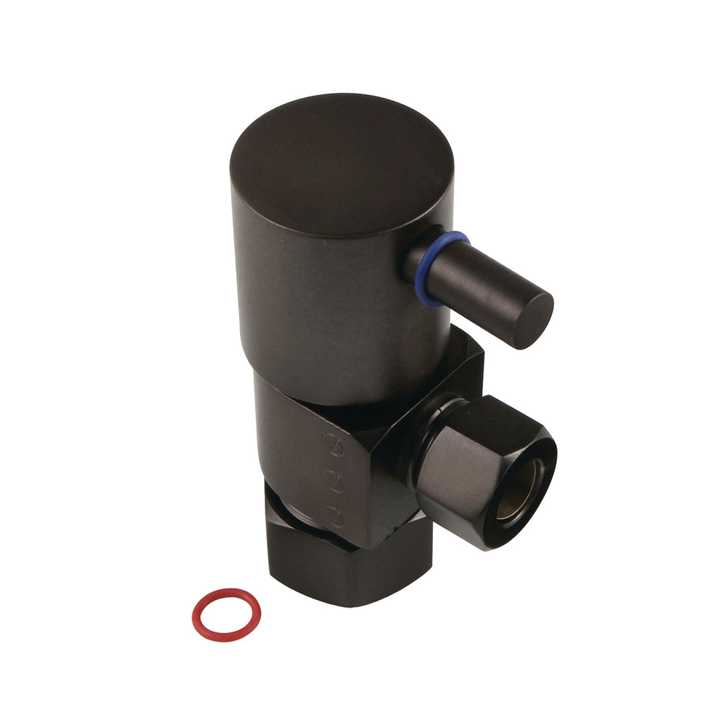 Concord 5/8-Inch O.D. Comp x 3/8-Inch O.D. Comp Anti-Seize Deluxe Quarter-Turn Ceramic Hardisc Cartridge Angle Stop