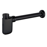 Trimscape 1-1/4 Inch O.D. Brass Oval Bottle Trap