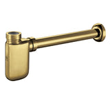 Trimscape 1-1/4 Inch O.D. Brass Oval Bottle Trap