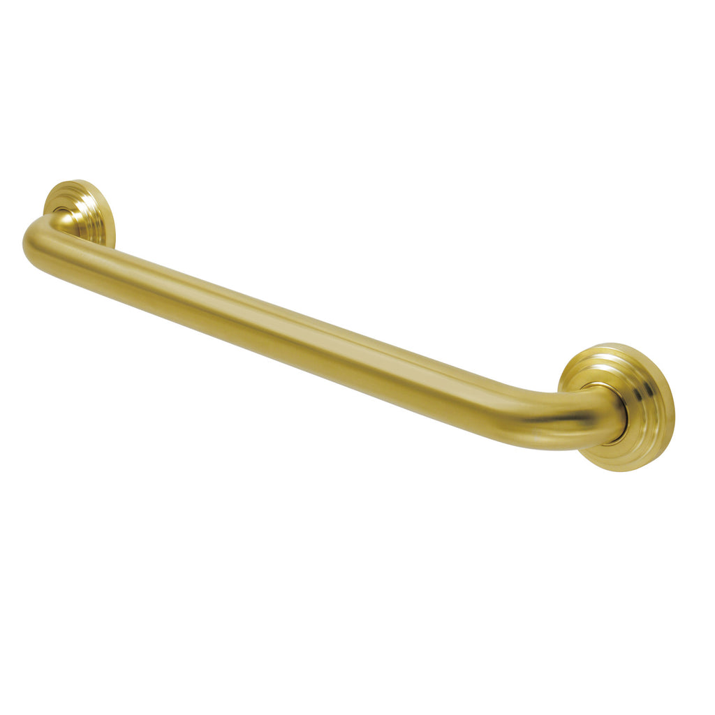 Milano 18-Inch x 1-1/4-Inch O.D. Brass Decorative Grab Bar
