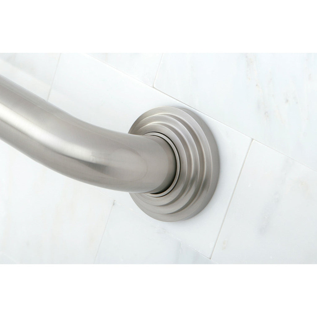 Milano 24-Inch x 1-1/4-Inch O.D. Brass Decorative Grab Bar