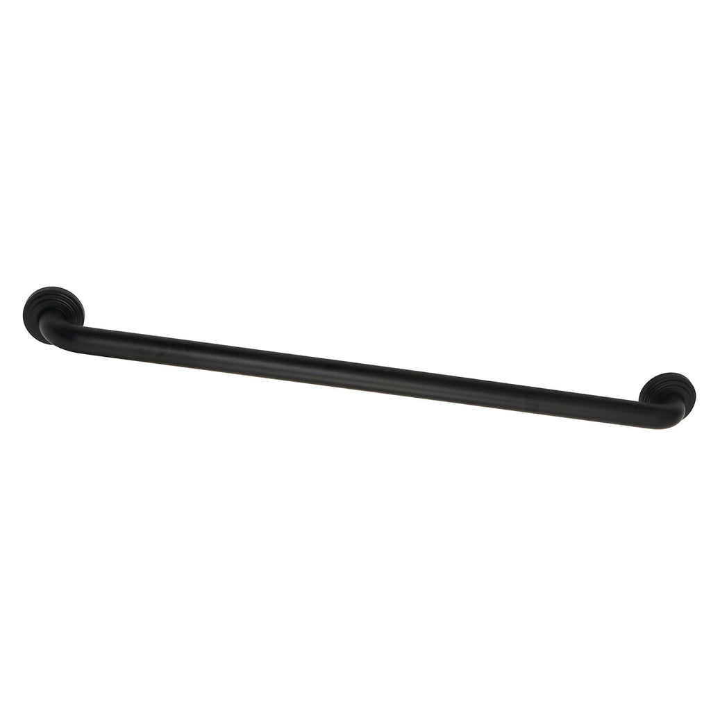 Milano 30-Inch x 1-1/4-Inch O.D. Brass Decorative Grab Bar
