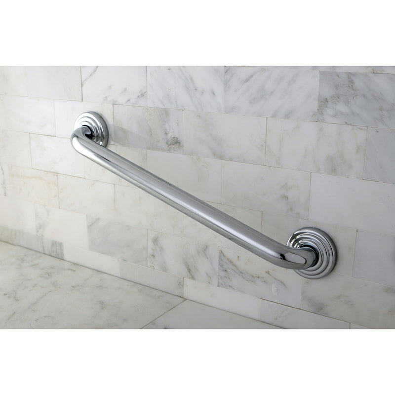 Restoration 18-Inch x 1-1/4-Inch O.D. Brass Decorative Grab Bar