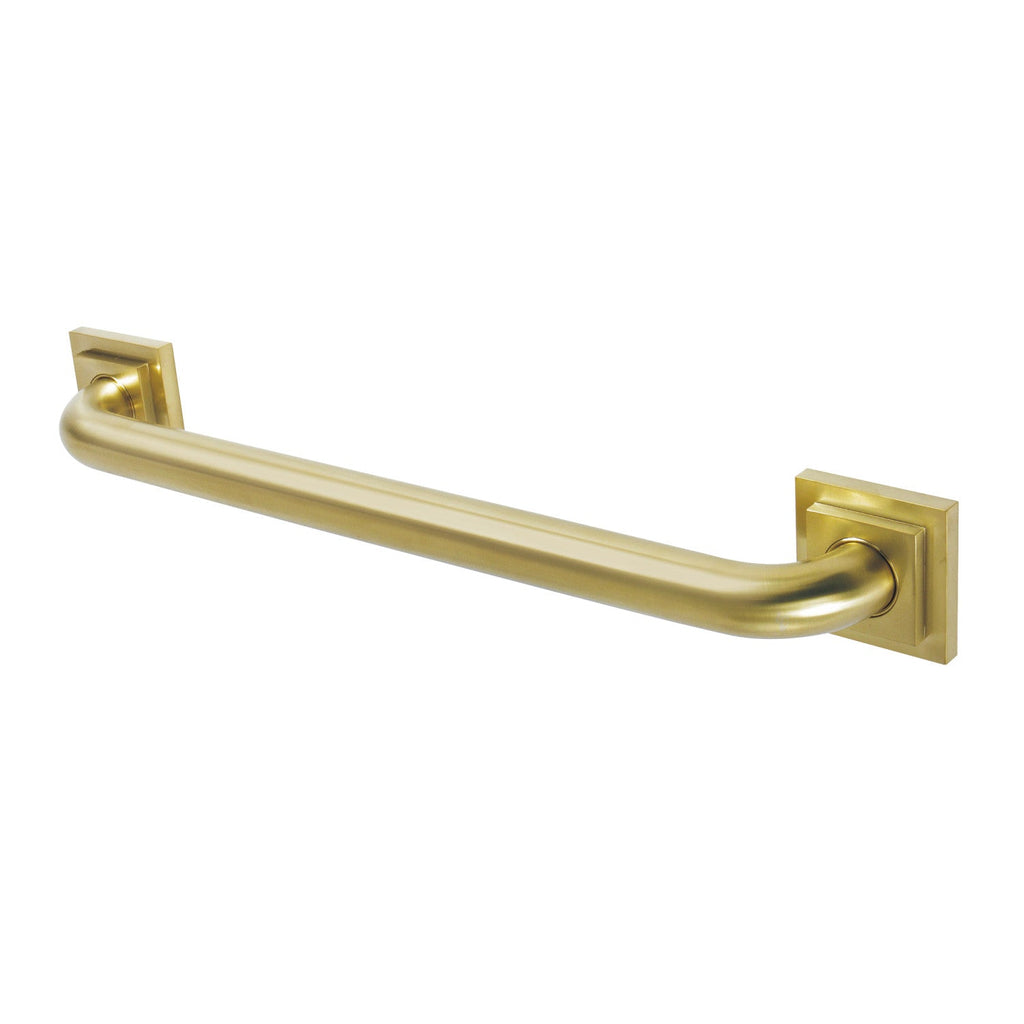 Claremont 18-Inch x 1-1/4-Inch O.D. Brass Decorative Grab Bar