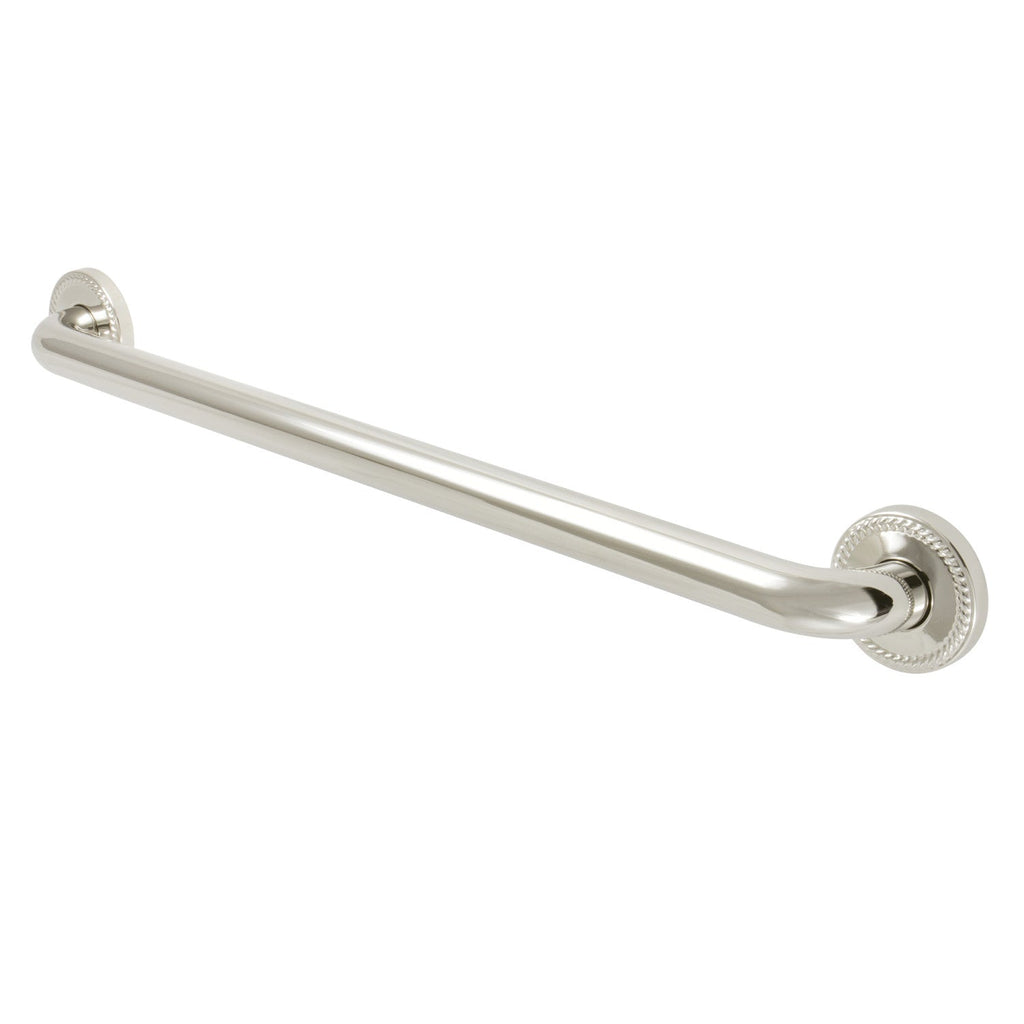 Laurel 24-Inch x 1-1/4-Inch O.D. Brass Decorative Grab Bar
