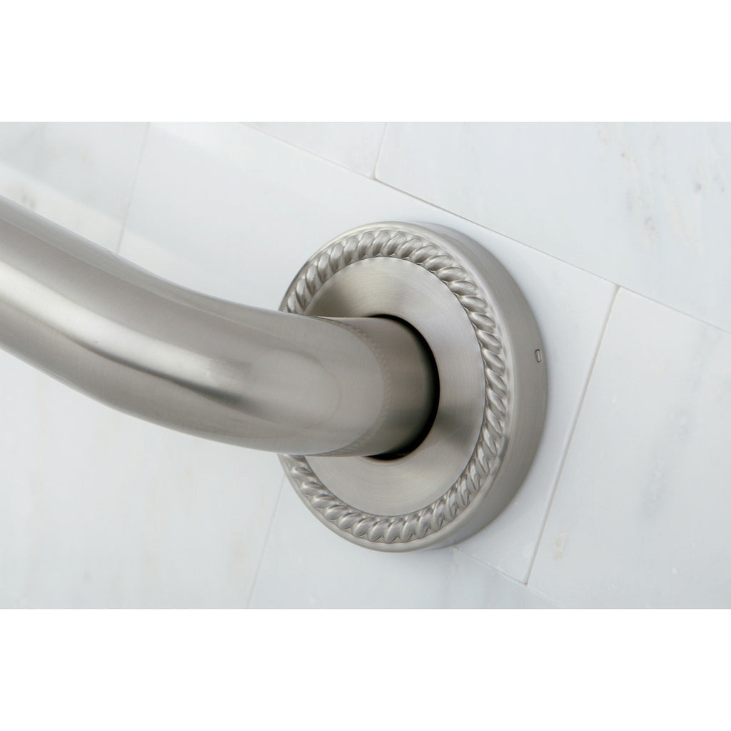 Laurel 24-Inch x 1-1/4-Inch O.D. Brass Decorative Grab Bar