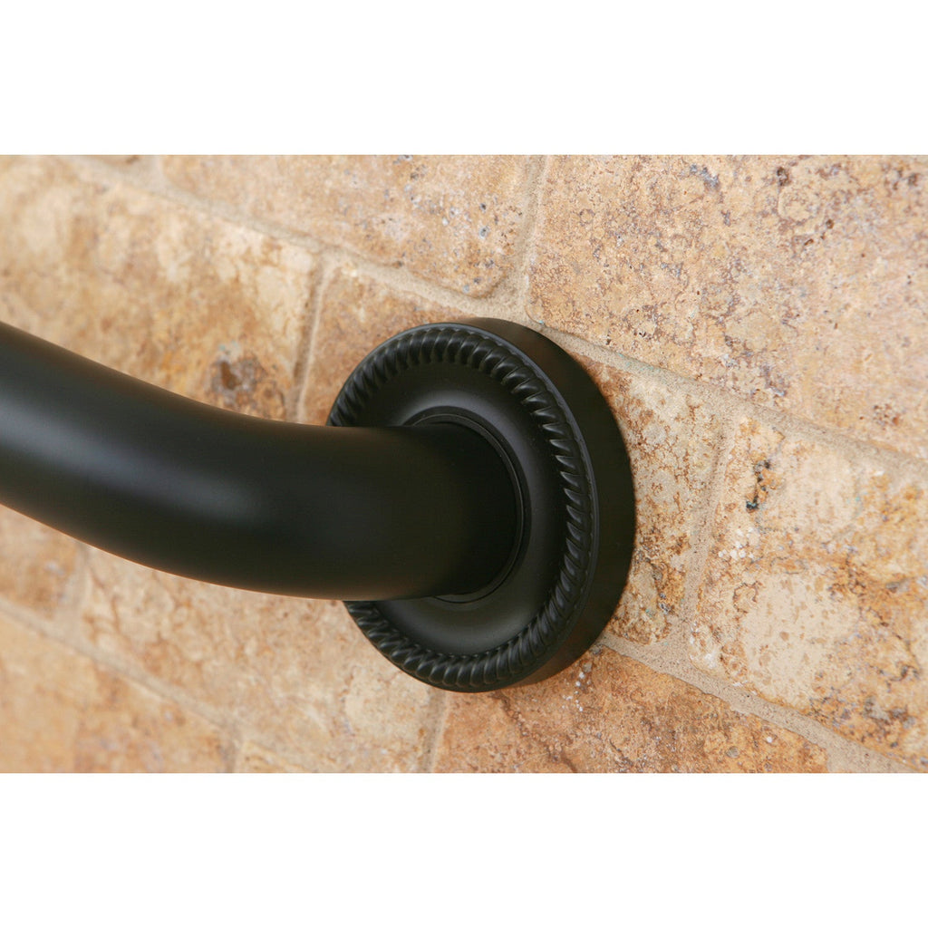 Camelon 24-Inch x 1-1/4-Inch O.D. Brass Decorative Grab Bar