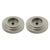 Milano 1-1/4-Inch Brass Grab Bar Flange (1 Pair)