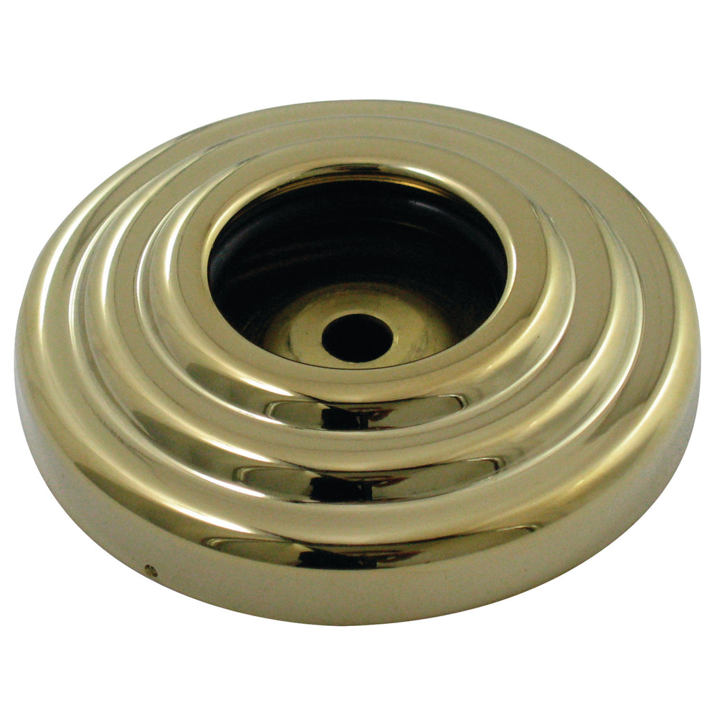 Restoration 1-1/4-Inch Brass Grab Bar Flange (1 Pair)